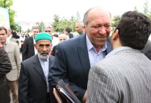 گزارش تصویری از استقبال دانشگاهیان و مردم شاهرود  از پروفسور علی اکبر جلالی  در دانشگاه صنعتی شاهرود